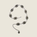 Ariat Women's Silver and Black Concho Belt