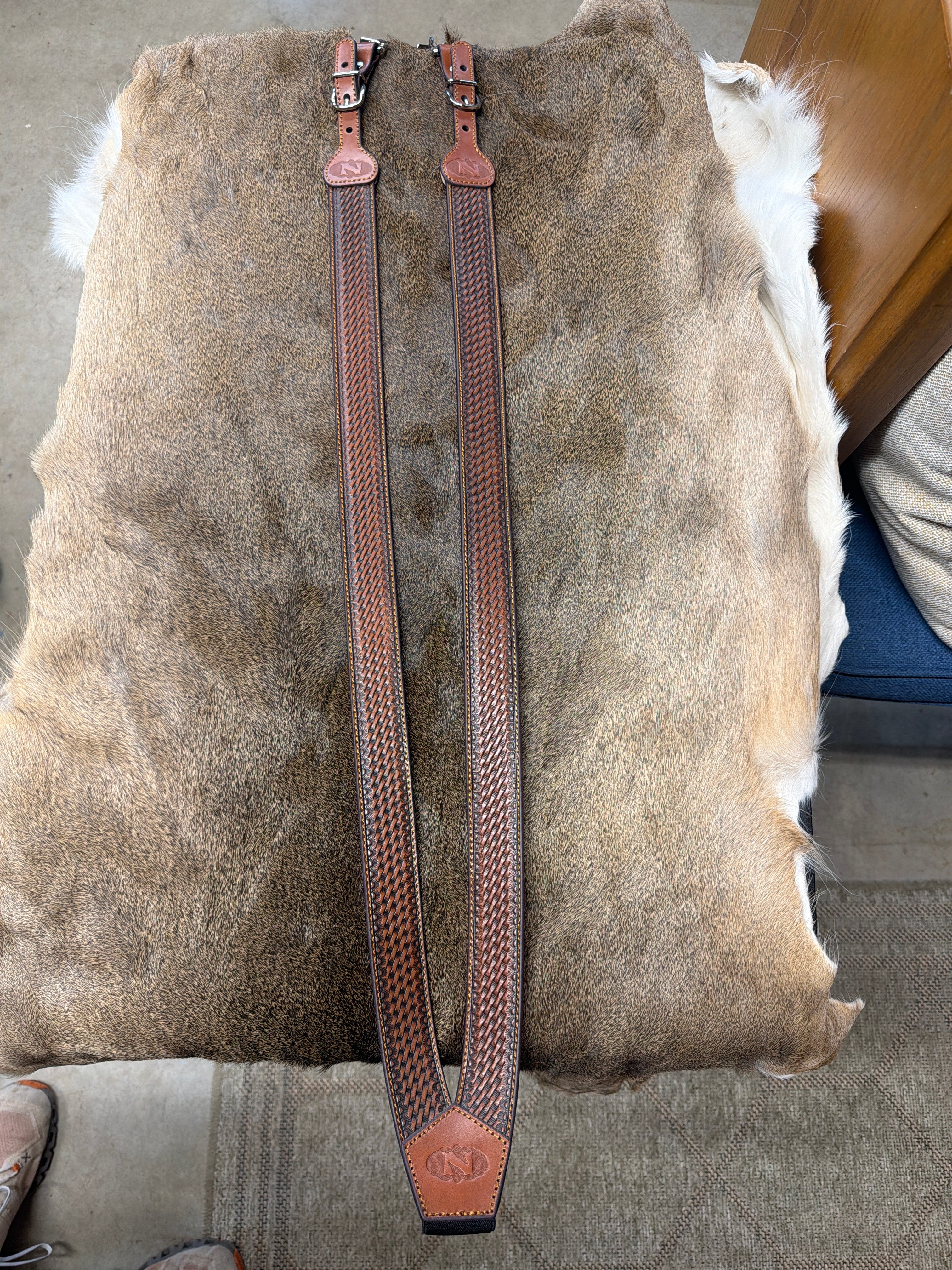 Nocona Belt Co. Suspenders - Brown