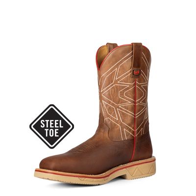 HPW2511 Horsepower Men's  Distressed Bison Work Boot