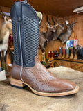 HP8009 - Horse Power Top Hand Men's Kango Tobacco Smooth Ostrich Cowboy Boots