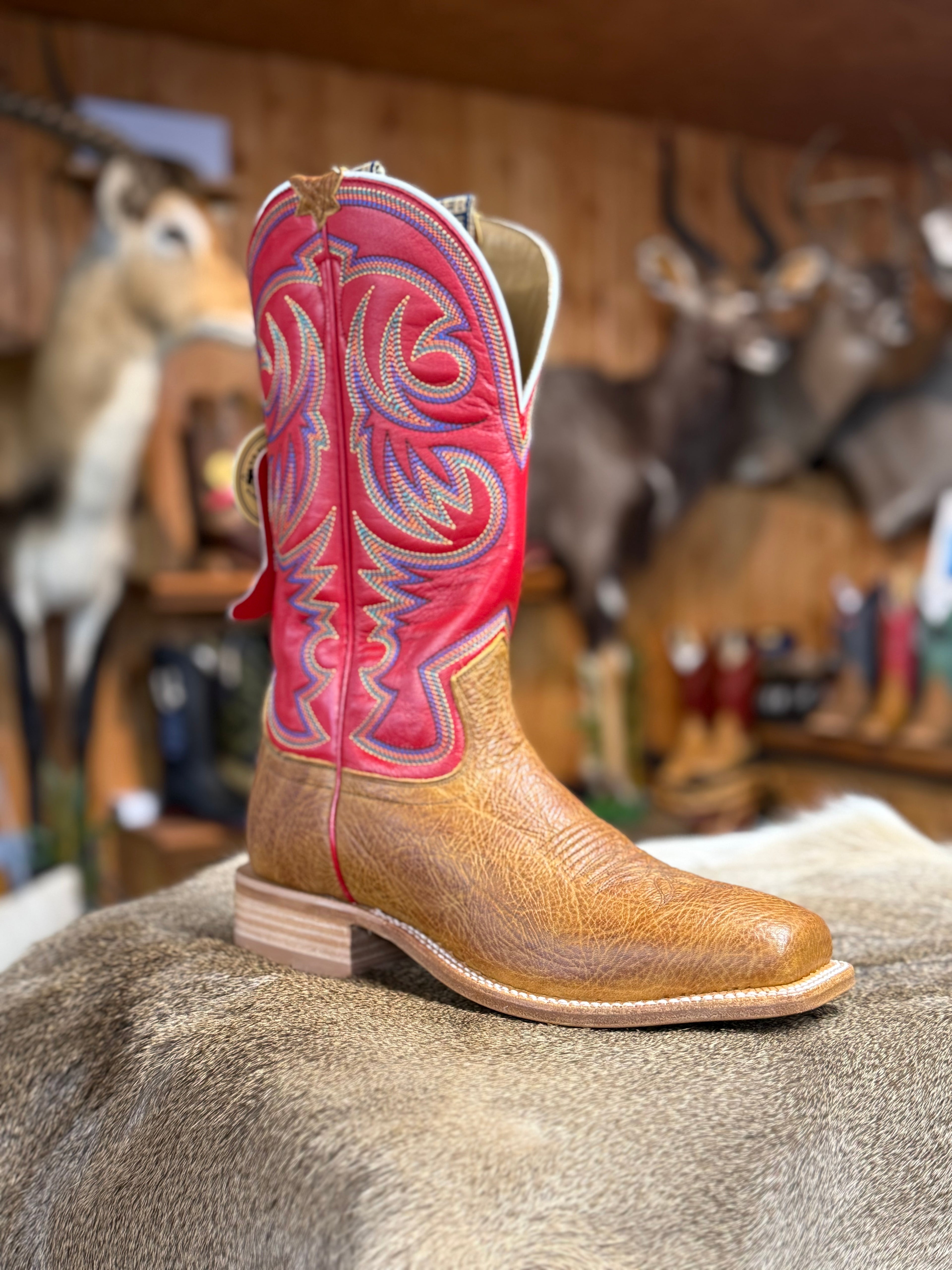 HM11007 - Hyer Boots Sawyer Tan Men's Cowboy Boots