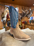 HP8079 - Horse Power Men's Tobacco Old Suede Blue Western Boots