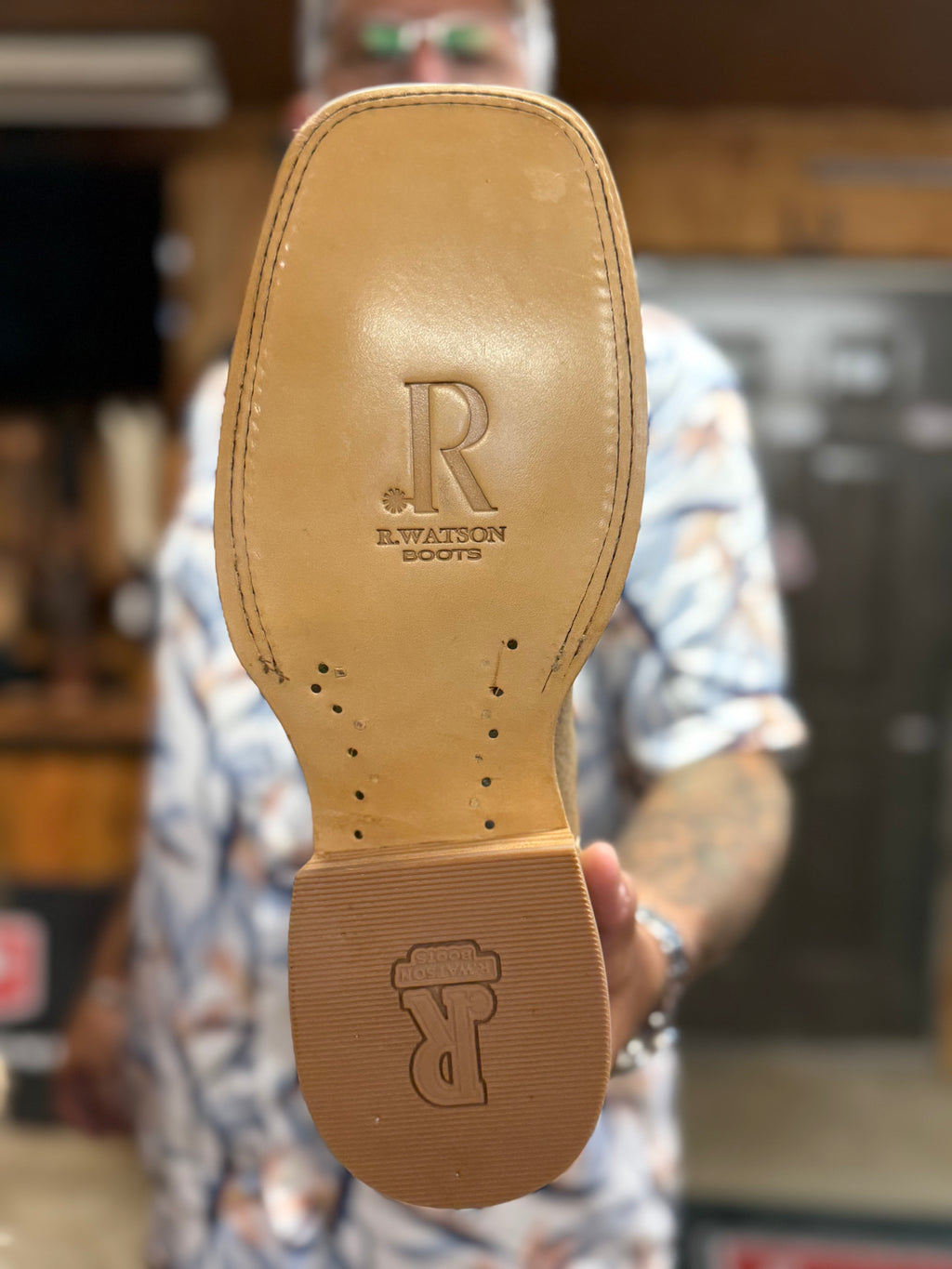 RW8604-2 - R. Watson Wild Boar Western Boots