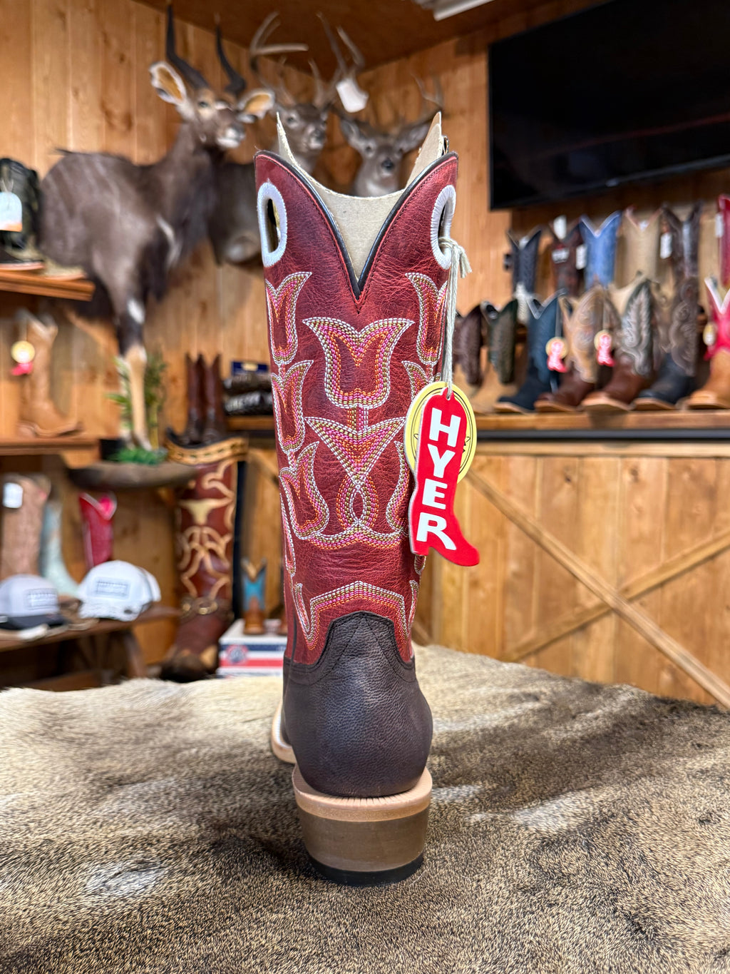 HW42015 Hyer Tipton Brown Women's Cowboy Boots