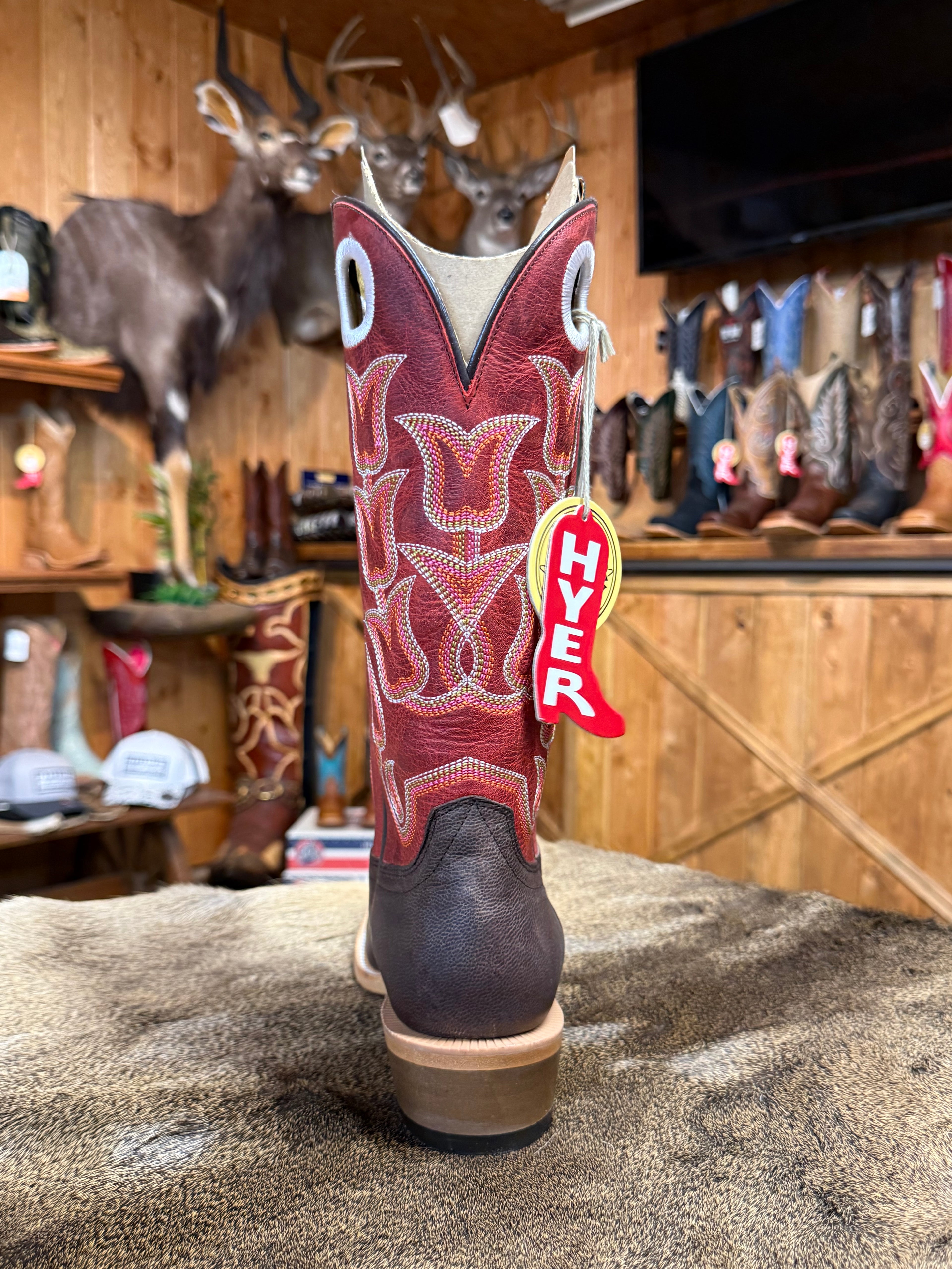 HW42015 Hyer Tipton Brown Women's Cowboy Boots