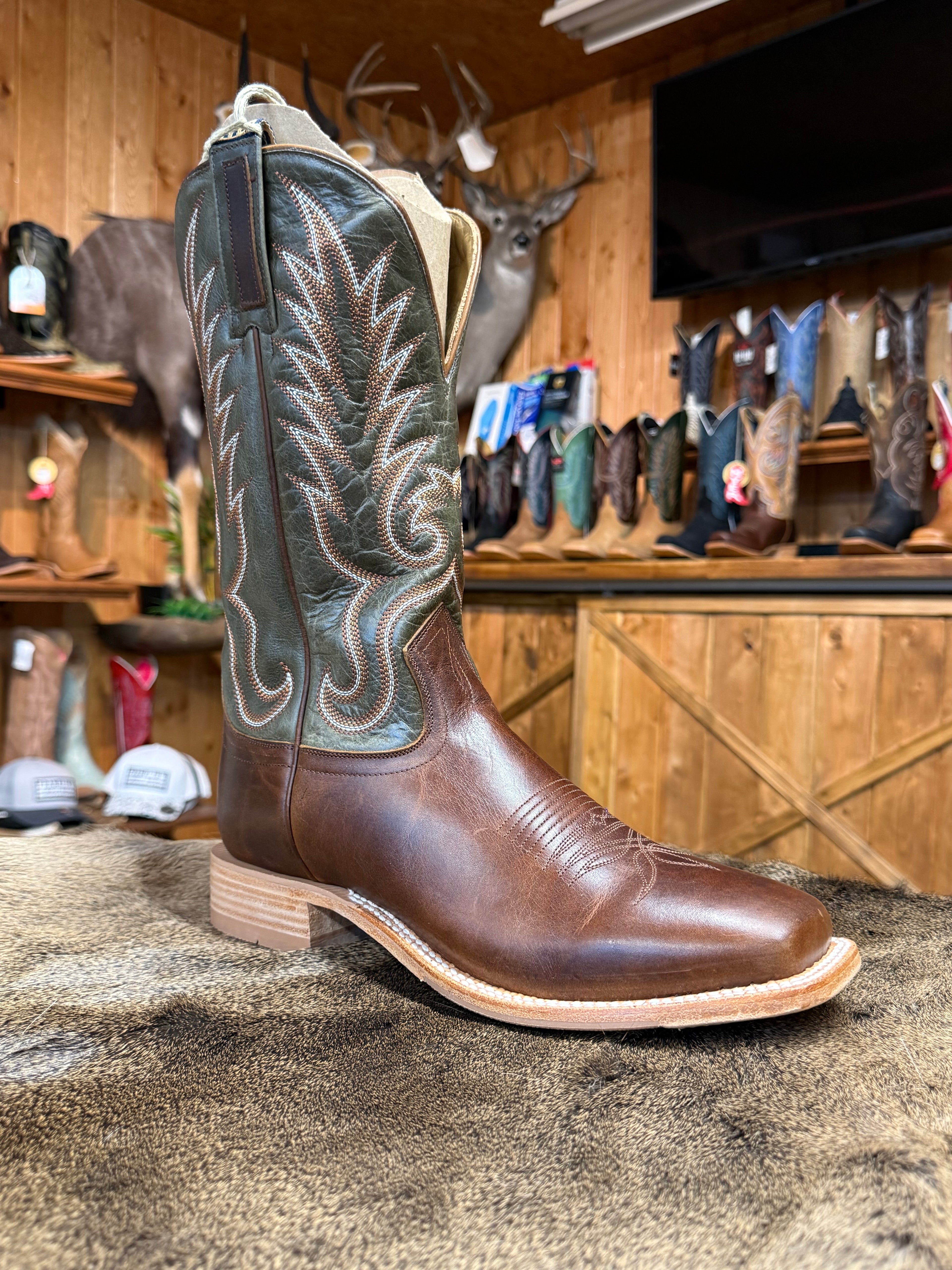 HM11041 - Hyer Kincaid Brown Men's Cowboy Boots