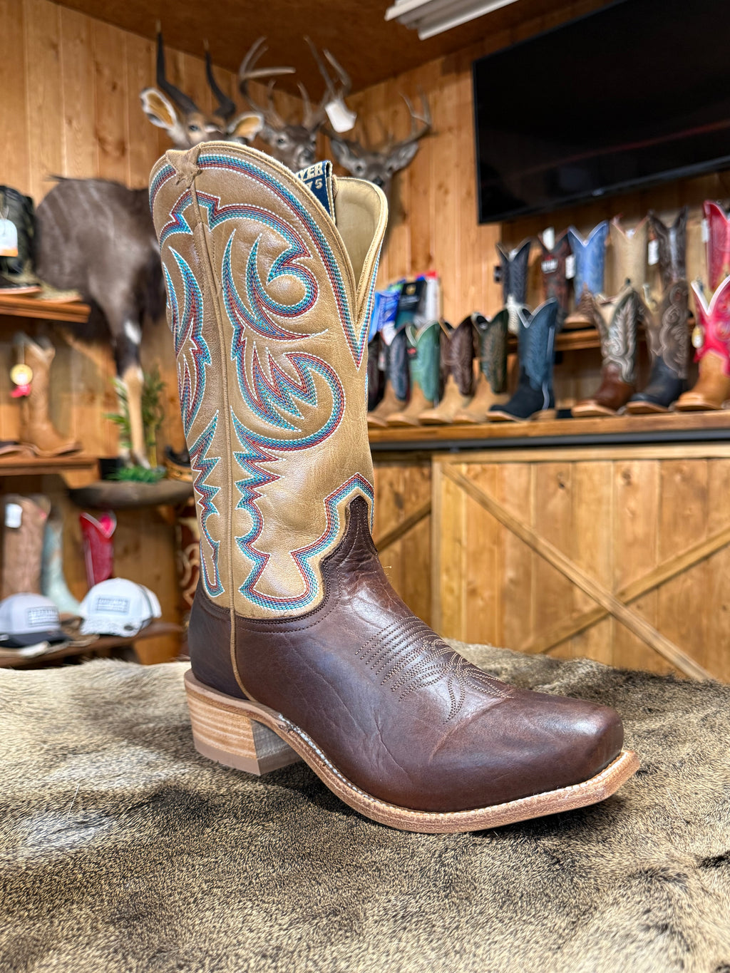 HM12013 - Hyer Hays Brown Men's Cowboy Boots