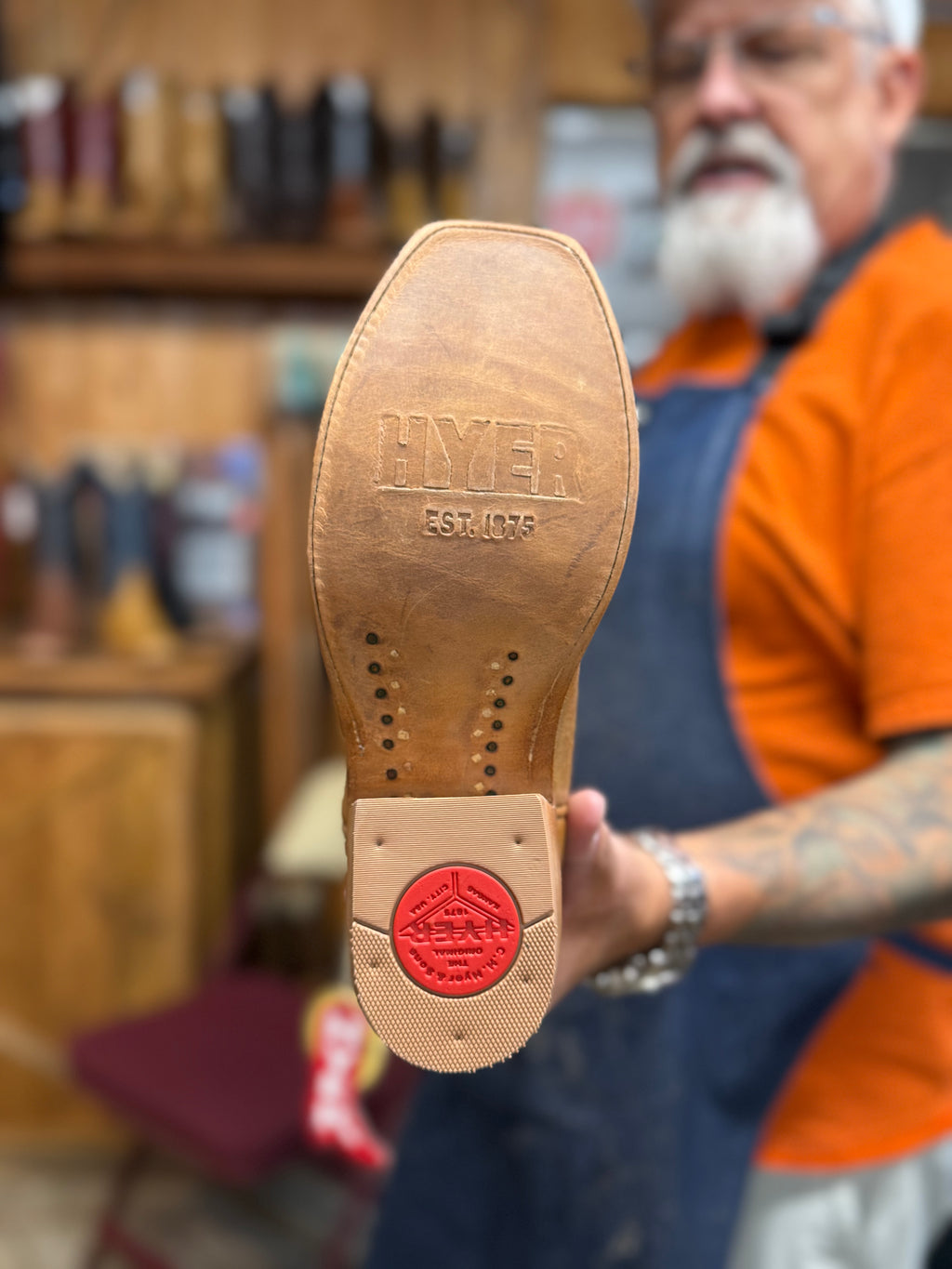 HW42008 - Hyer Leawood Tan Women's Cowboy Boots