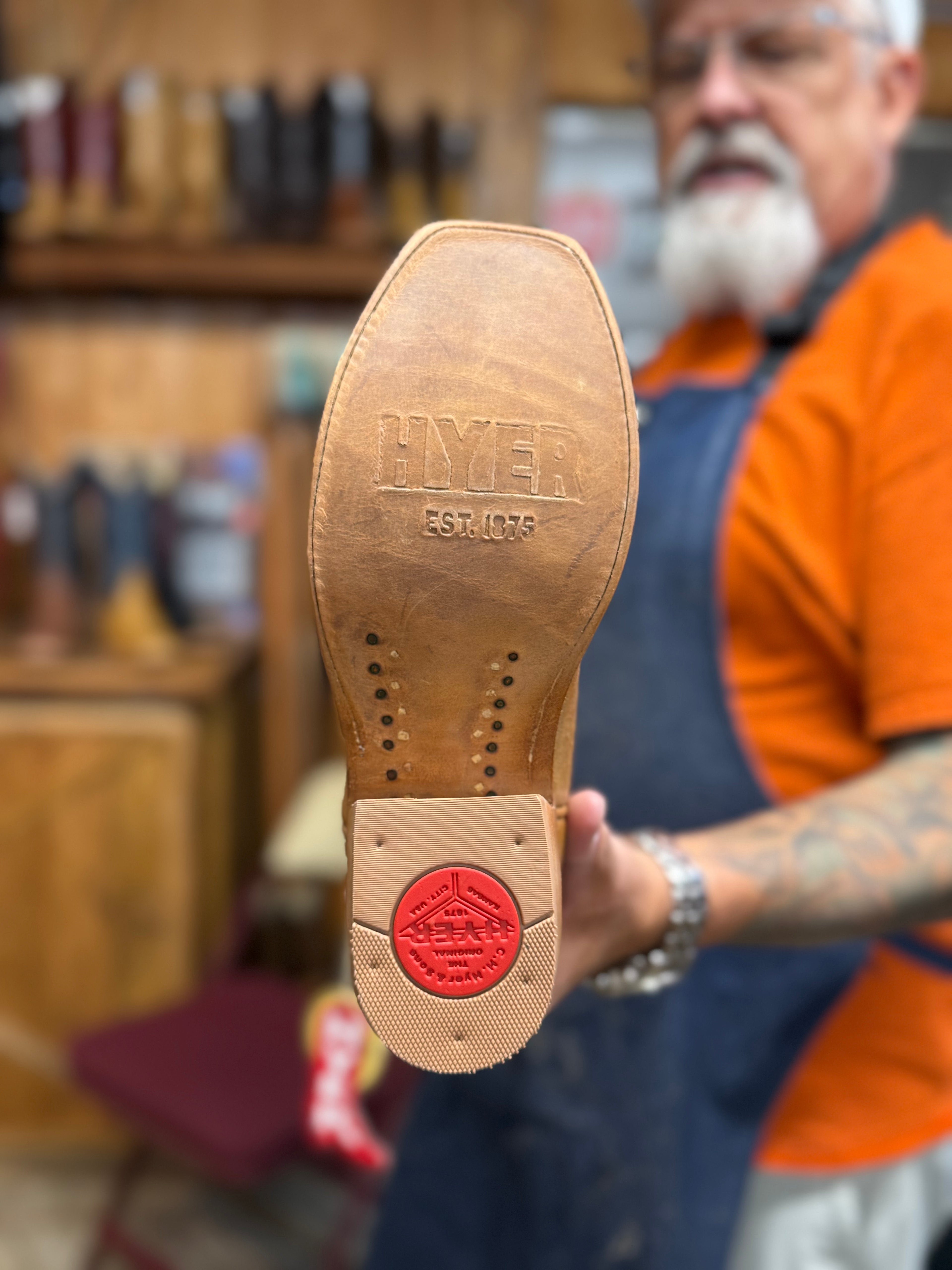 HW42008 - Hyer Leawood Tan Women's Cowboy Boots